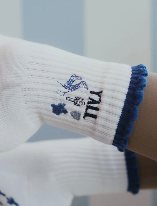Texas YALL grippy socks