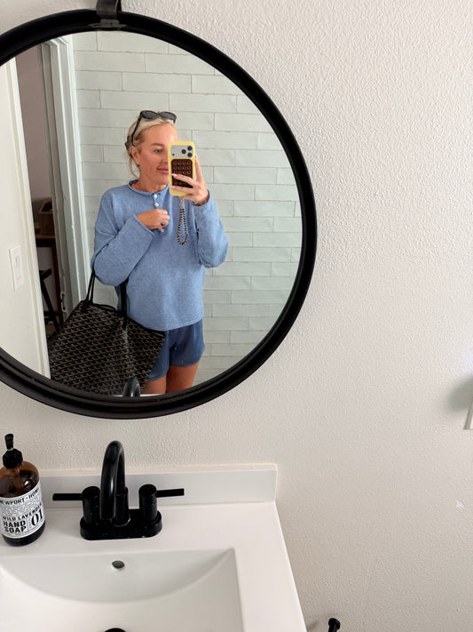 Blue cozy sweater
