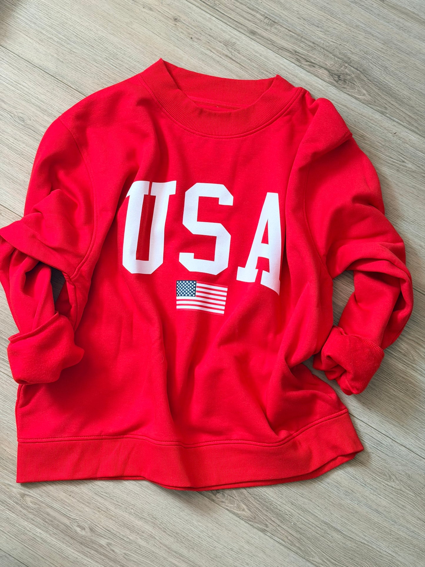 Red USA sweatshirt 🇺🇸