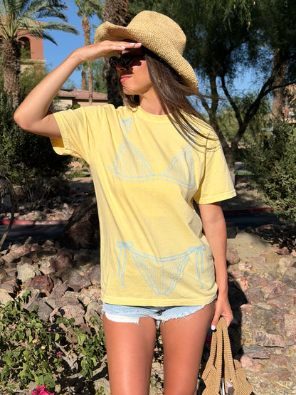Butter bikini tee