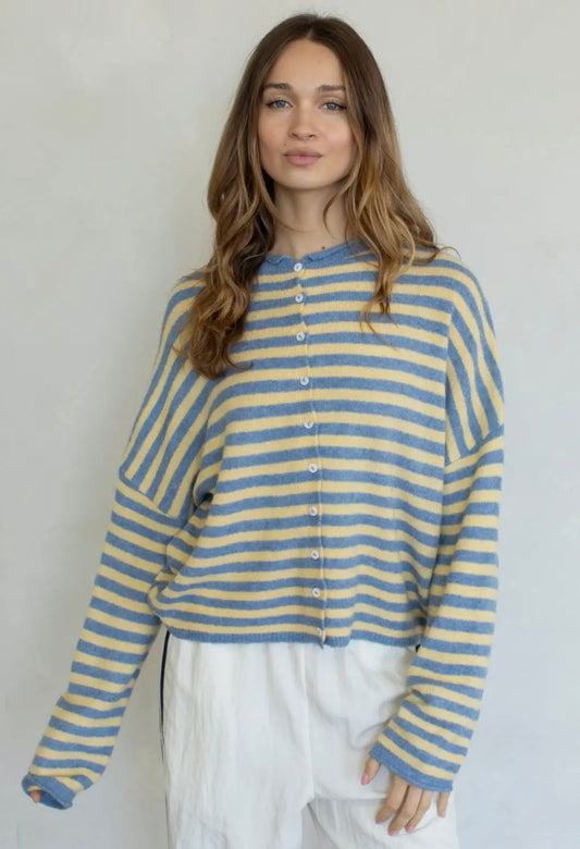 Berries & cream sweater