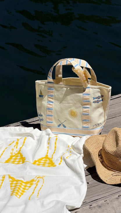 Jump in the lake tote 🎣