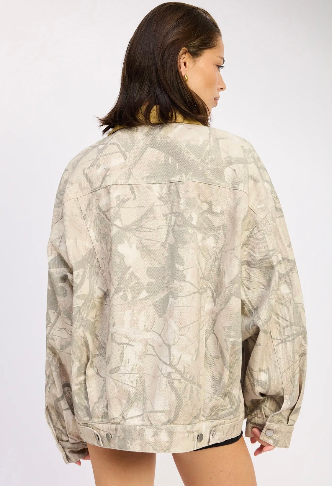 Camo oversized jacket