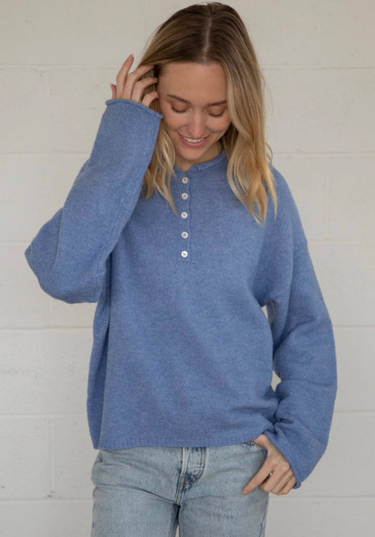 Blue cozy sweater