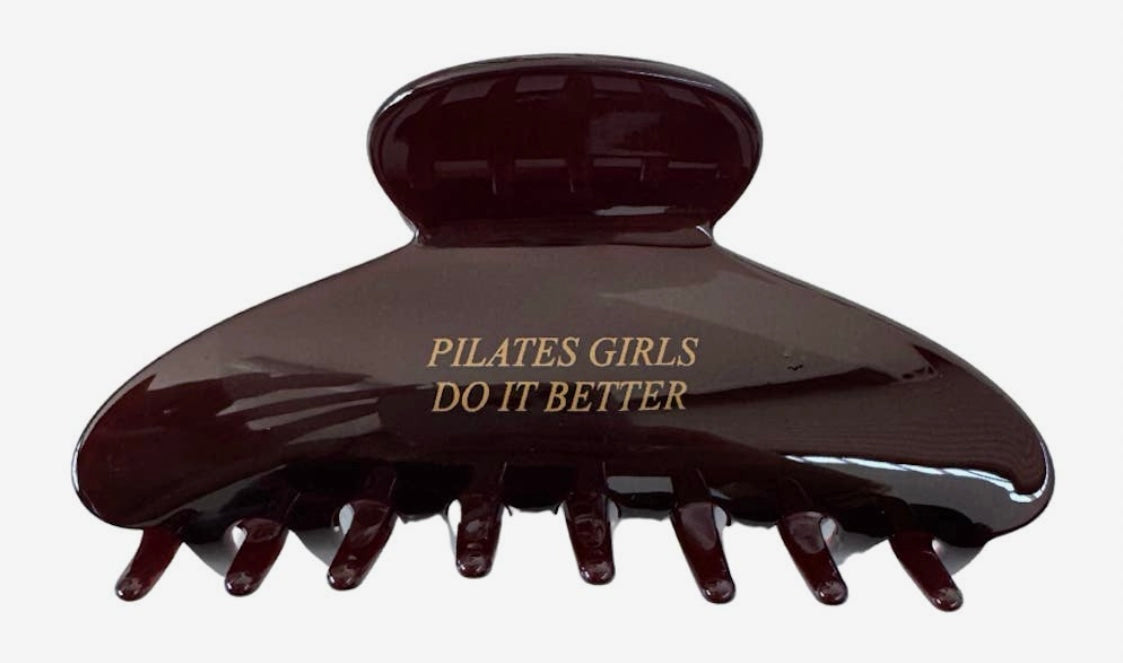 Pilates girls do it better claw clip