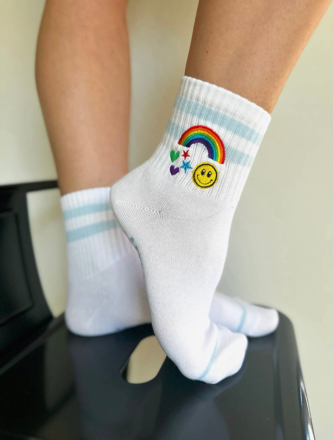 Little miss sunshine grip socks 😊