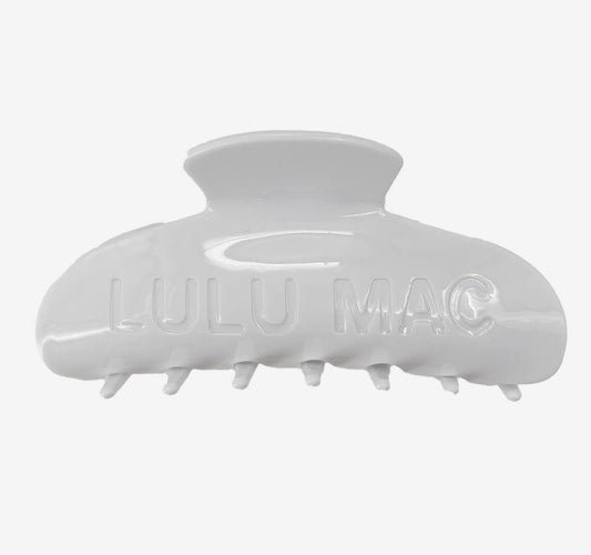 Lulu Mac white claw clip