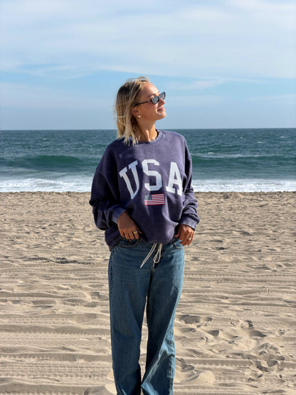 USA corded top