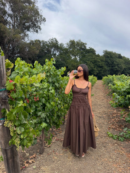 While in Napa maxi dress