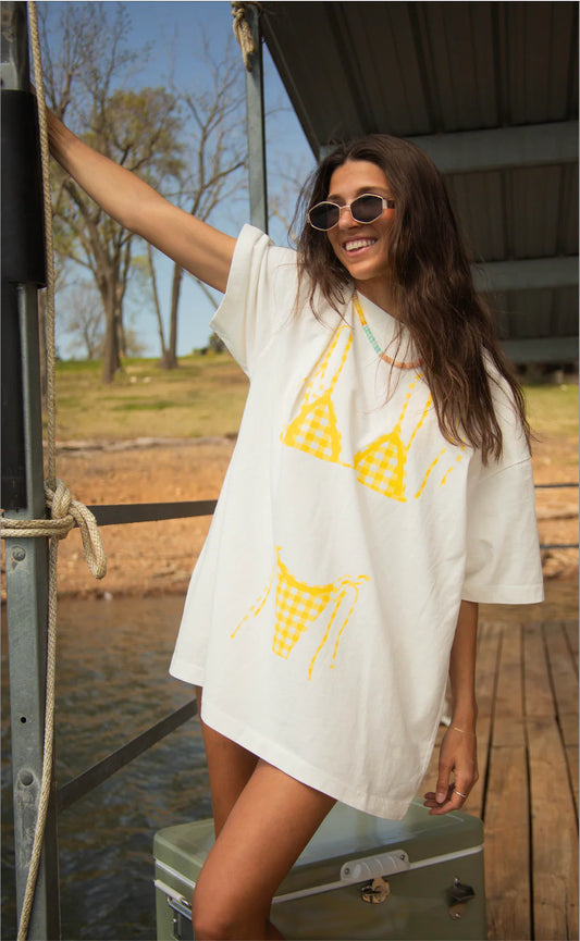 Lemon Drop Bikini Tee