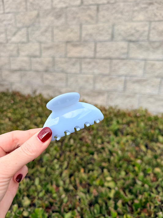 Mini blue clip
