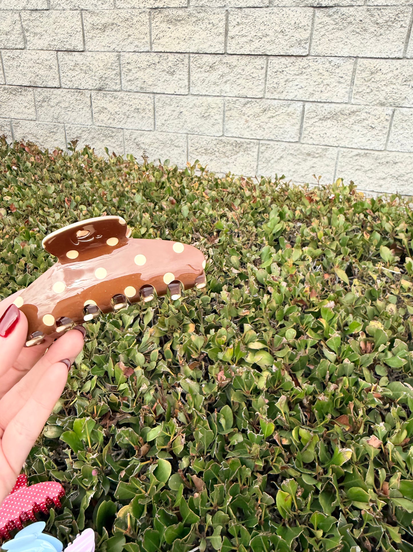 Seeing polka dots clip