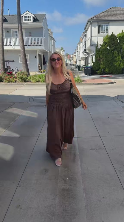 While in Napa maxi dress
