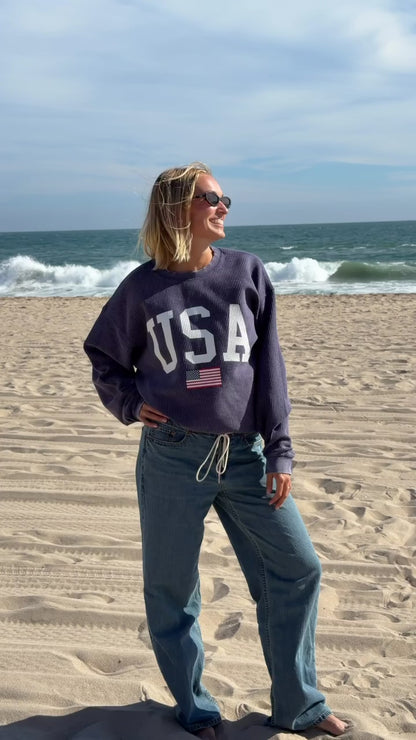 USA corded top